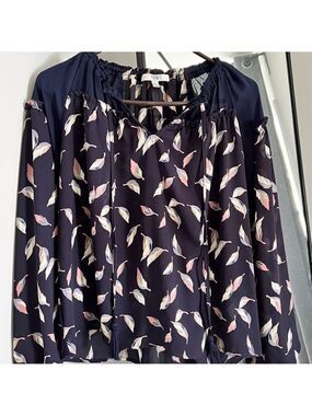 LP Split neck blouse from Q&A